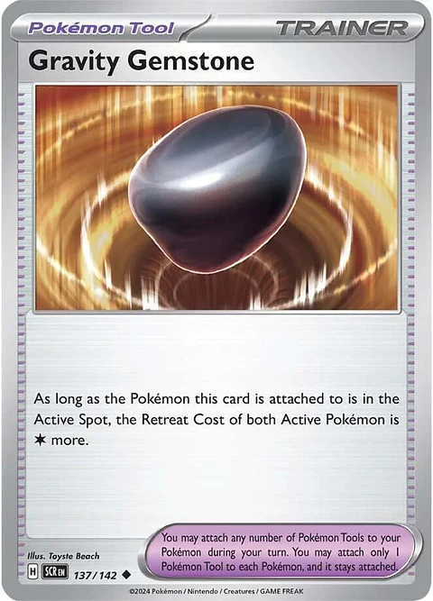 Gravity Gemstone - 137/142 - Uncommon - SCR