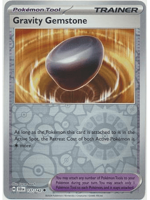 Gravity Gemstone - 137/142 - Uncommon - SCR