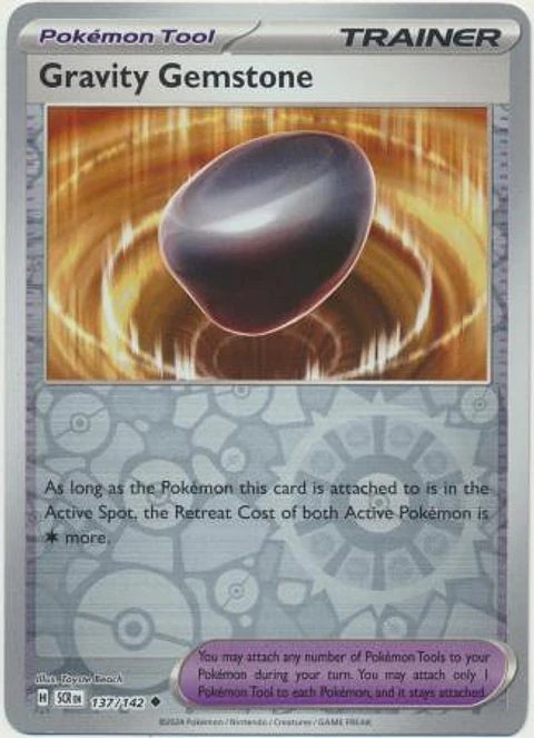 Gravity Gemstone - 137/142 - Uncommon - SCR