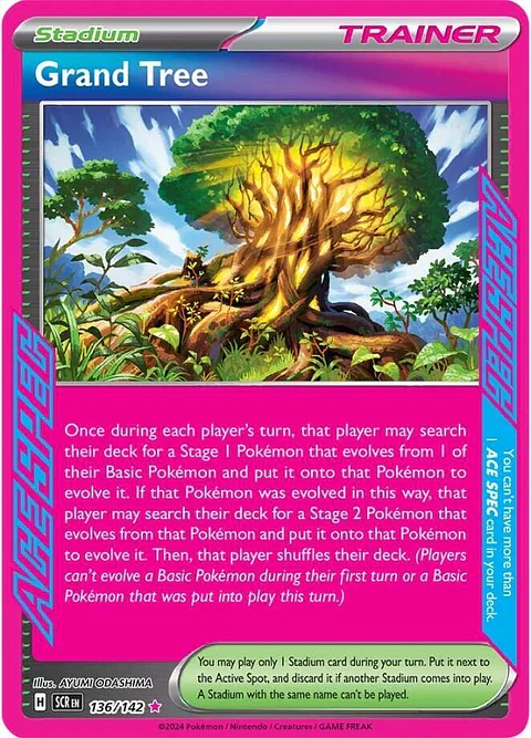 Grand Tree - 136/142 - Ace Rare