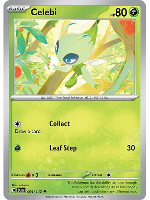Celebi - 004/142 - Uncommon