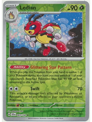 Ledian - 003/142 - Holo Rare