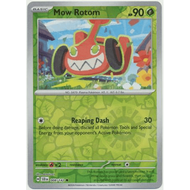 Mow Rotom - 008/142 - Common 2