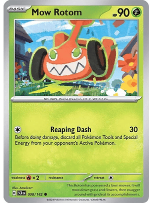 Mow Rotom - 008/142 - Common
