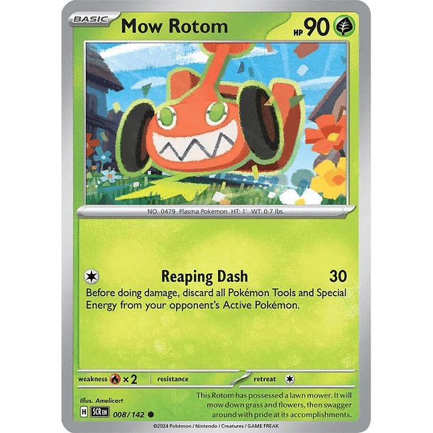 Mow Rotom - 008/142 - Common