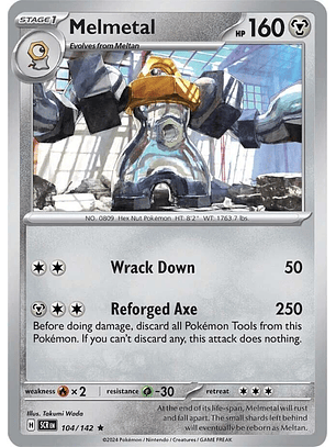 Melmetal - 104/142 - Holo Rare