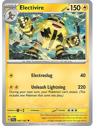 Electivire - 047/142 - Uncommon