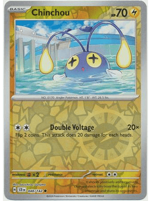 Chinchou - 048/142 - Common