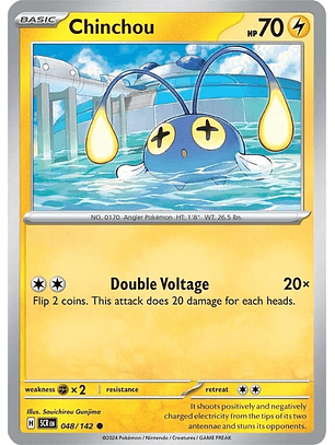 Chinchou - 048/142 - Common