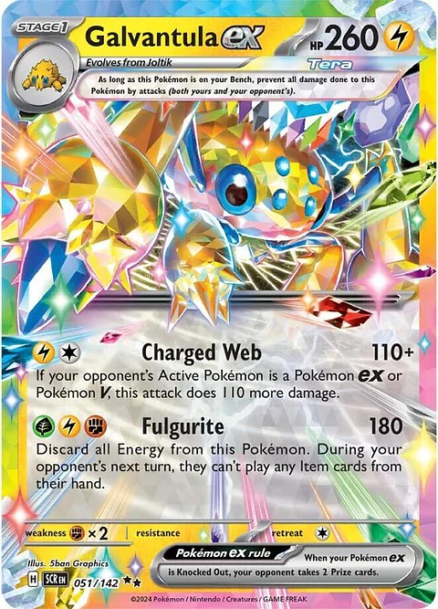 Galvantula ex - 051/142 - Ultra Rare