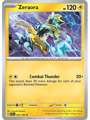Zeraora - 055/142 - Holo Rare