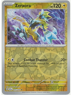 Zeraora - 055/142 - Holo Rare