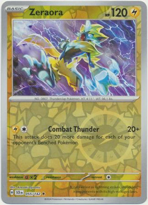 Zeraora - 055/142 - Holo Rare