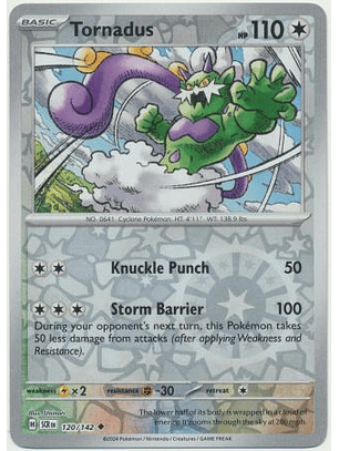 Tornadus - 120/142 - Uncommon