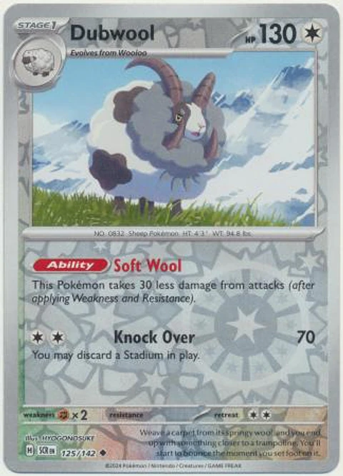 Dubwool - 125/142 - Uncommon