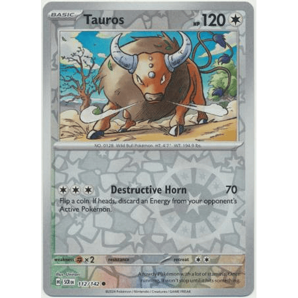 Tauros - 112/142 - Common 2