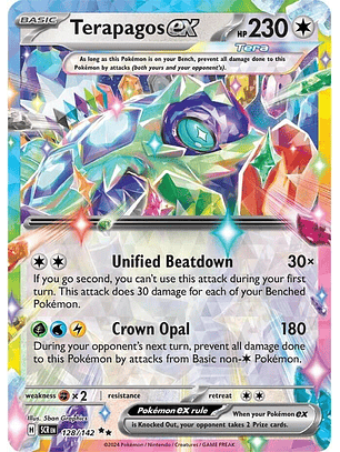 Terapagos ex - 128/142 - Ultra Rare