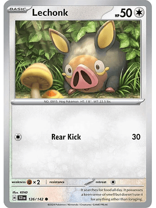 Lechonk - 126/142 - Common