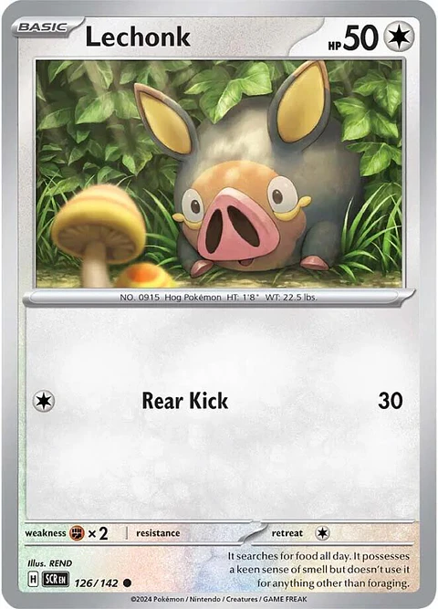 Lechonk - 126/142 - Common