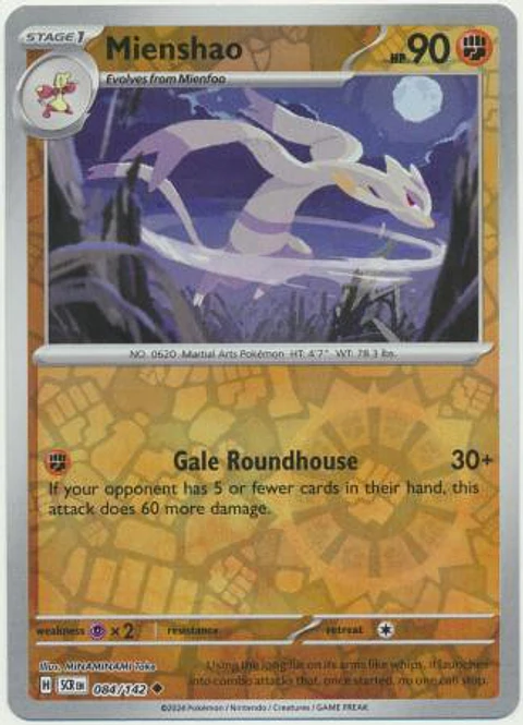 Mienshao - 084/142 - Uncommon