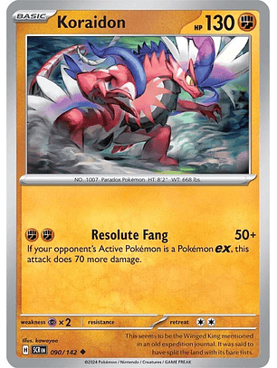 Koraidon - 090/142 - Uncommon