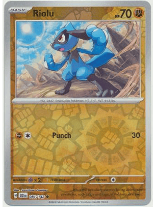 Riolu - 081/142 - Common