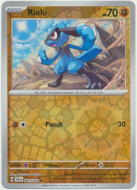 Riolu - 081/142 - Common