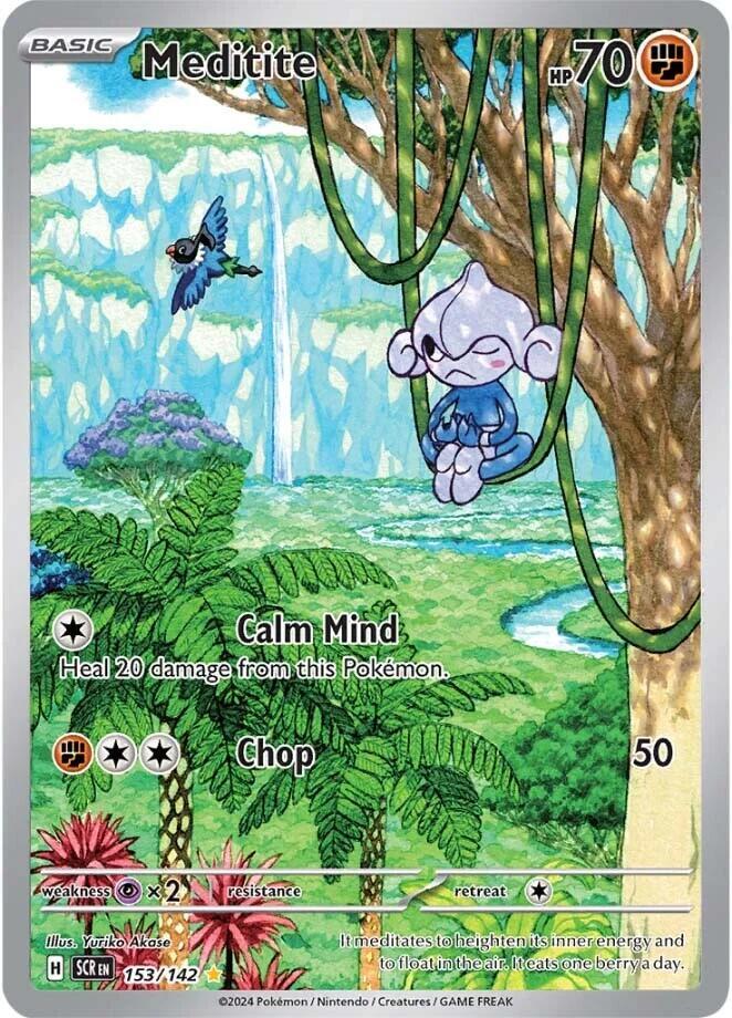 Meditite - 153/142 - Illustration Rare 1