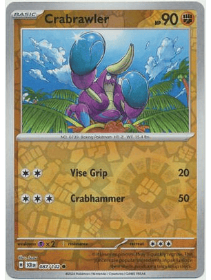 Crabrawler - 087/142 - Common
