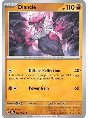 Diancie - 086/142 - Uncommon