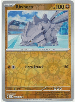 Rhyhorn - 074/142 - Common