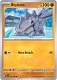 Rhyhorn - 074/142 - Common - Miniatura 1