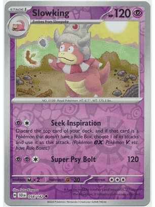 Slowking - 058/142 - Uncommon