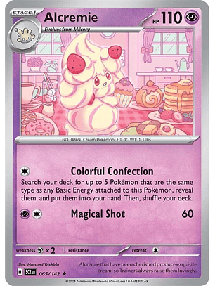  Alcremie - 065/142 - Holo Rare