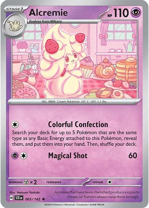  Alcremie - 065/142 - Holo Rare