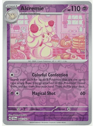  Alcremie - 065/142 - Holo Rare