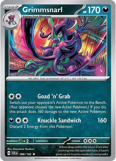 Grimmsnarl - 096/142 - Holo Rare - SCR
