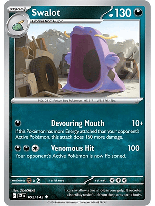 Swalot - 092/142 - Uncommon