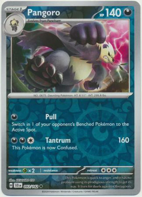 Pangoro - 093/142 - Uncommon