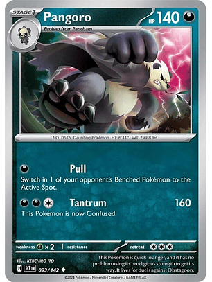 Pangoro - 093/142 - Uncommon