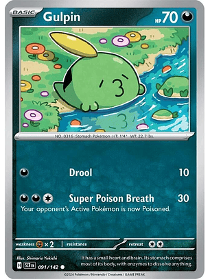 Gulpin - 091/142 - Common