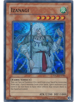 Izanagi - TDGS-EN030 - Super Rare