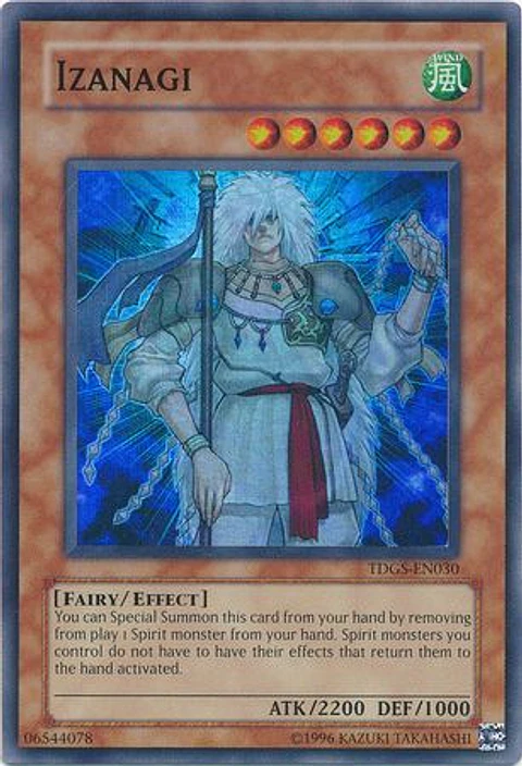 Izanagi - TDGS-EN030 - Super Rare