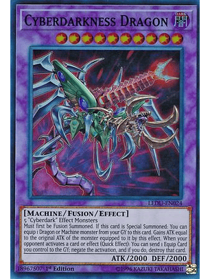 Cyberdarkness Dragon - LEDU-EN024 - Super Rare