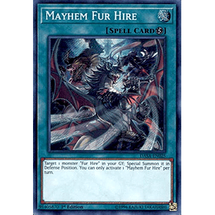 Mayhem Fur Hire - DASA-EN025 - Secret Rare