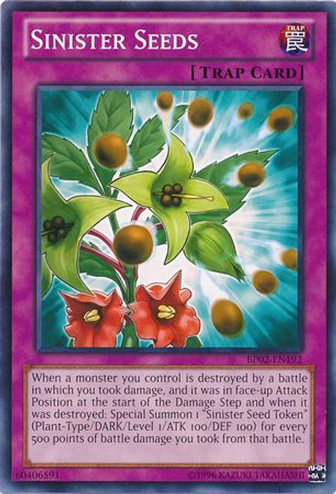 Sinister Seeds - BP02-EN192 - Common