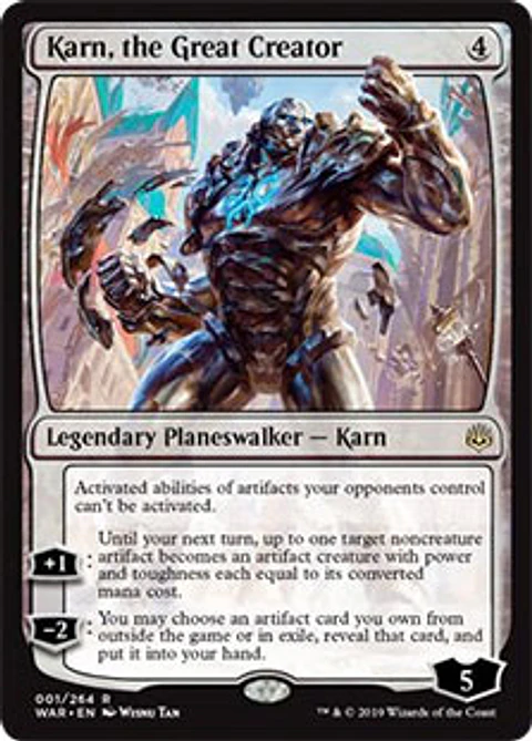 Karn, the Great Creator - WAR - R 