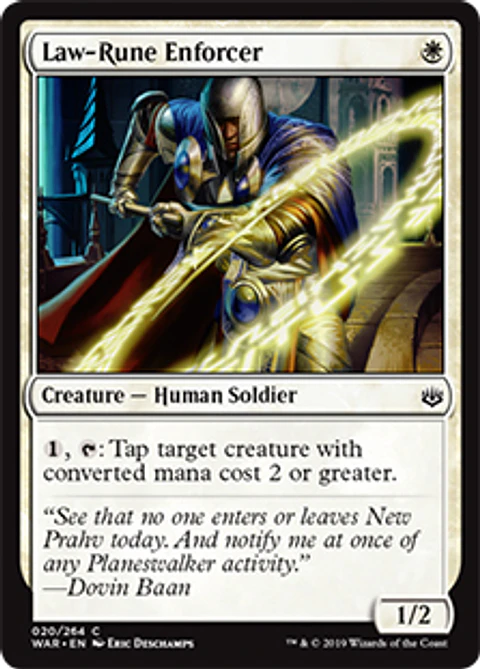 Law-Rune Enforcer - WAR - C 
