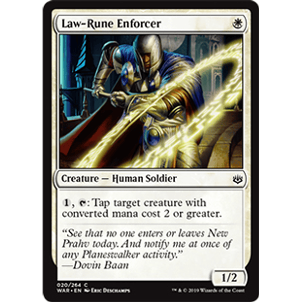 Law-Rune Enforcer - WAR - C 