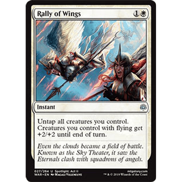 Rally of Wings - WAR - U 